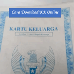 Cara Download KK Online