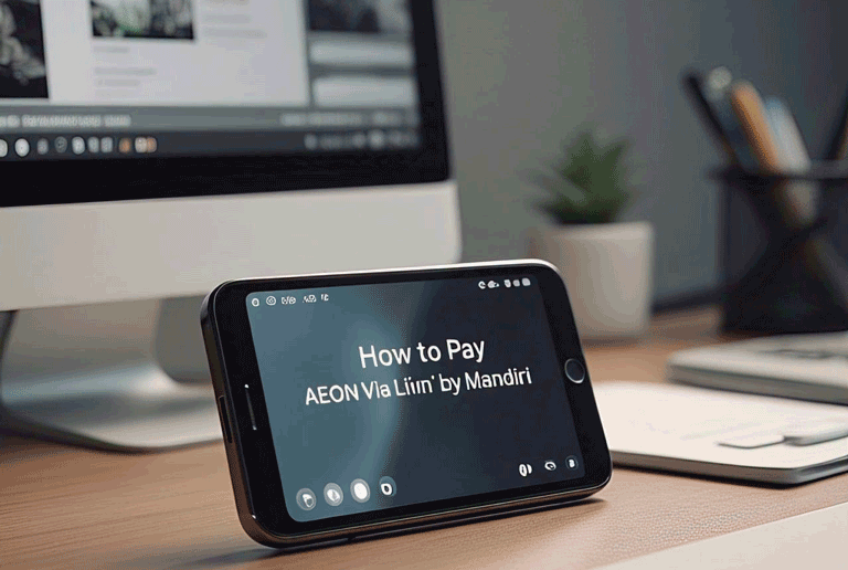 Cara Bayar AEON Lewat Livin’ by Mandiri