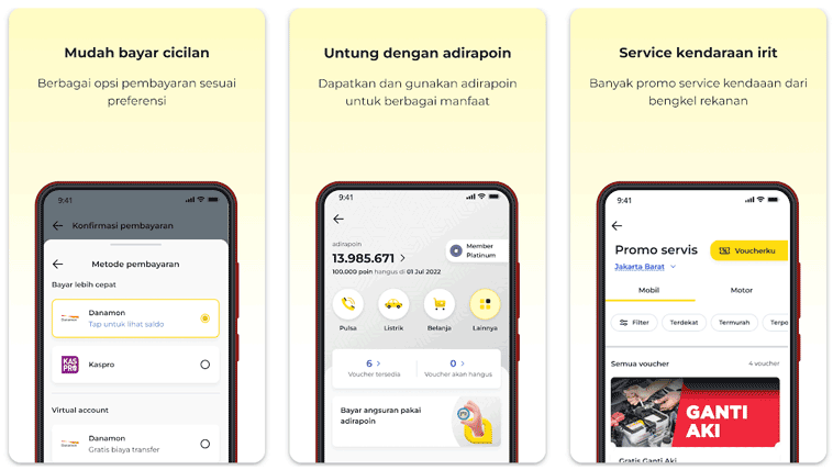 Cara Bayar Adira Lewat GoPay