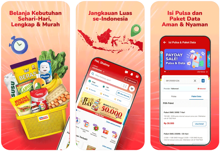 Cara Bayar Alfagift Pakai BRImo