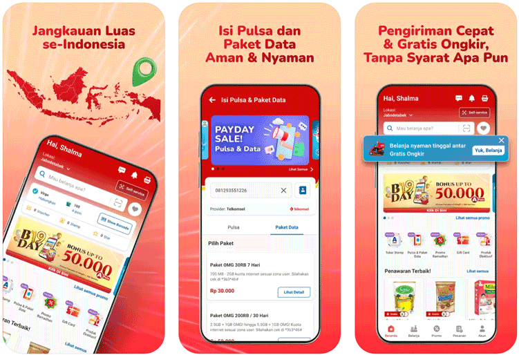 Cara Bayar Alfagift Pakai DANA