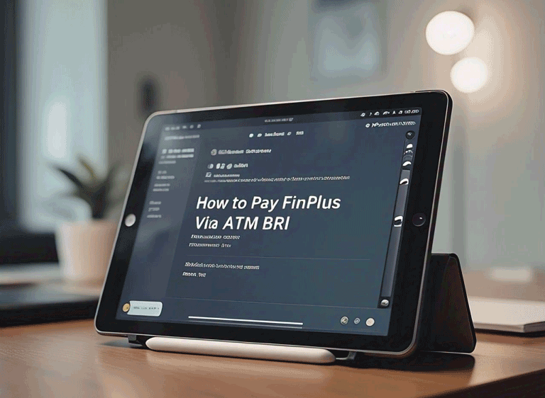 Cara Bayar FinPlus Lewat ATM BRI