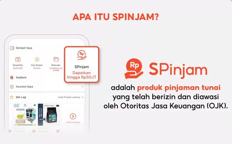 Cara bayar SPinjam lewat Livin