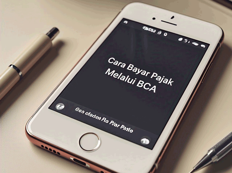 Cara Bayar Pajak Lewat BCA Mobile