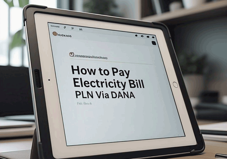 Cara Bayar Tagihan Listrik PLN Lewat DANA