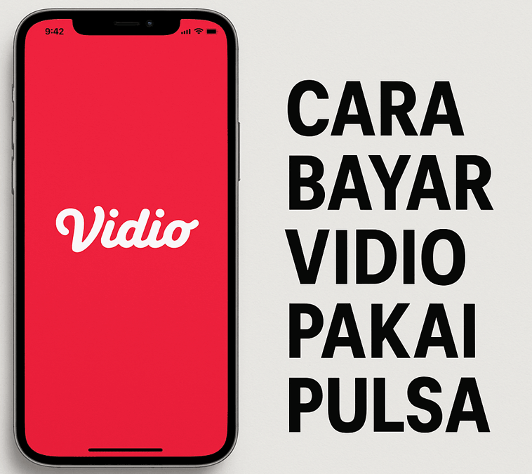 Cara Bayar Vidio Pakai Pulsa