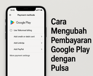 Cara Mengubah Pembayaran Google Play dengan Pulsa