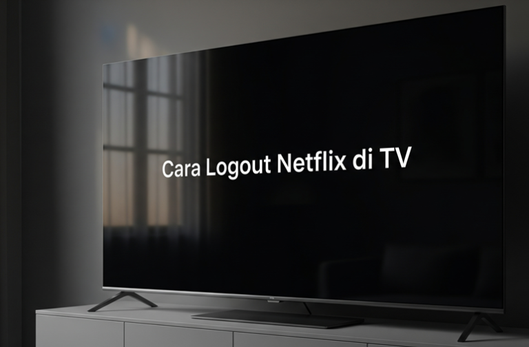 Cara Logout Netflix di TV