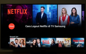 Cara Logout Netflix di TV Samsung