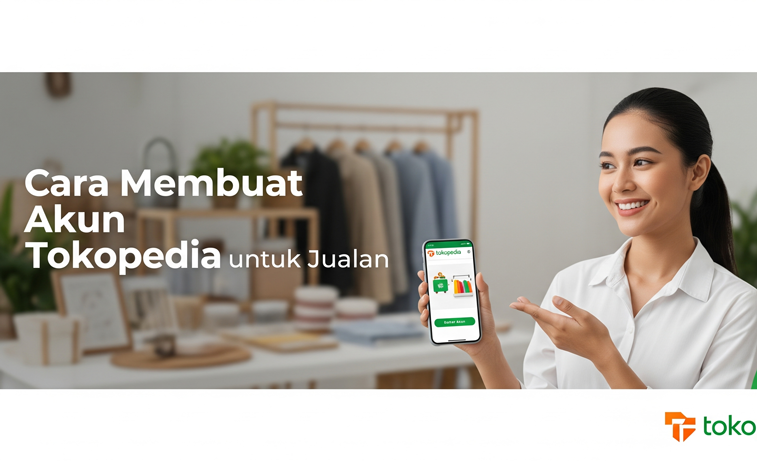 Cara Membuat Akun Tokopedia untuk Jualan